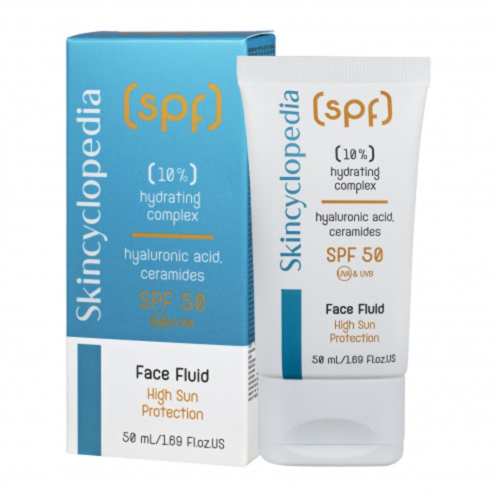 سكن سيكلوبيديا سائل شمس مرطب SPF50 50مل
