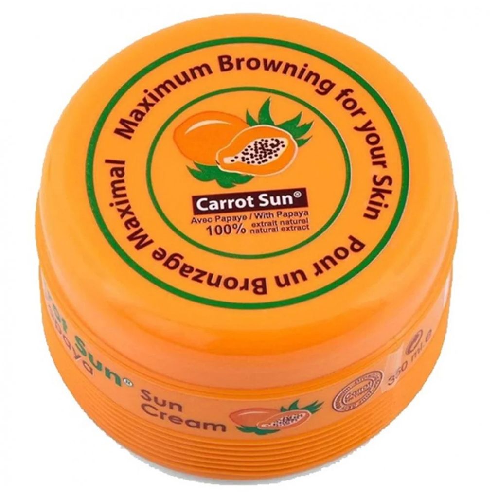 Carrot Sun Tan ACC Cream Papaya 350ML