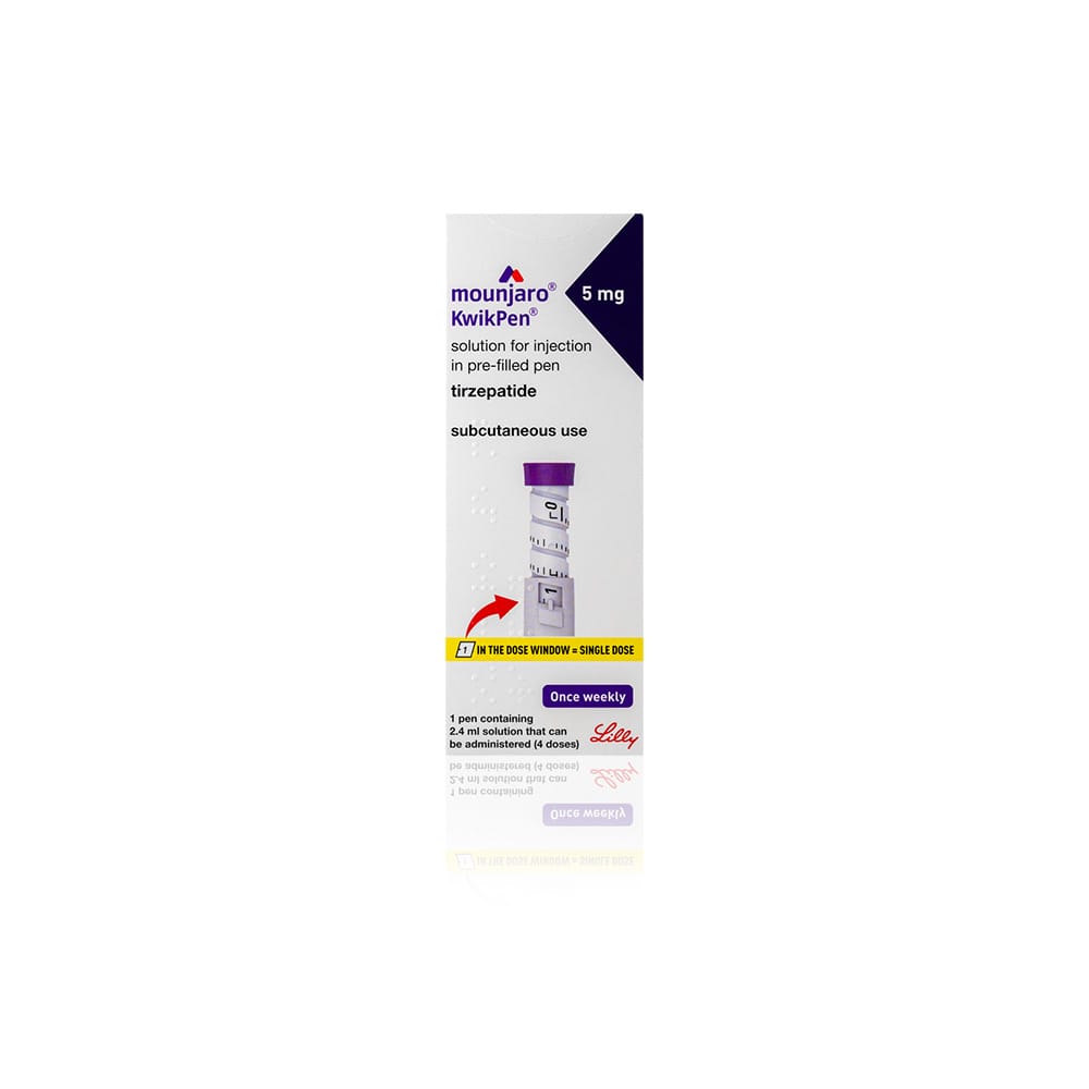 Mounjaro 5 Mg/0.6ml Kwikpen 4 Doses
