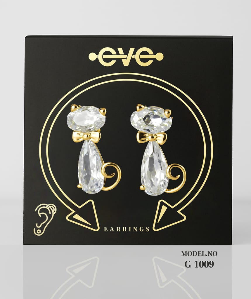 EVE Earrings Gold - G 1009 Ear Ring