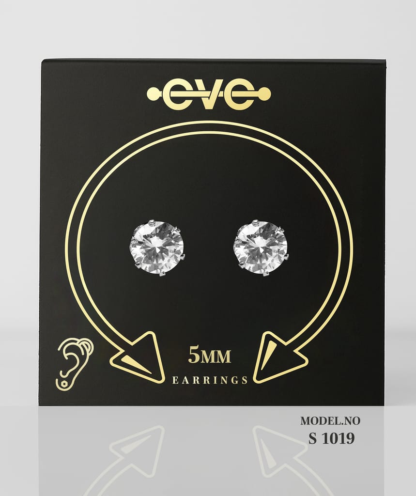 EVE Earrings Silver - S 1019 Ear Ring