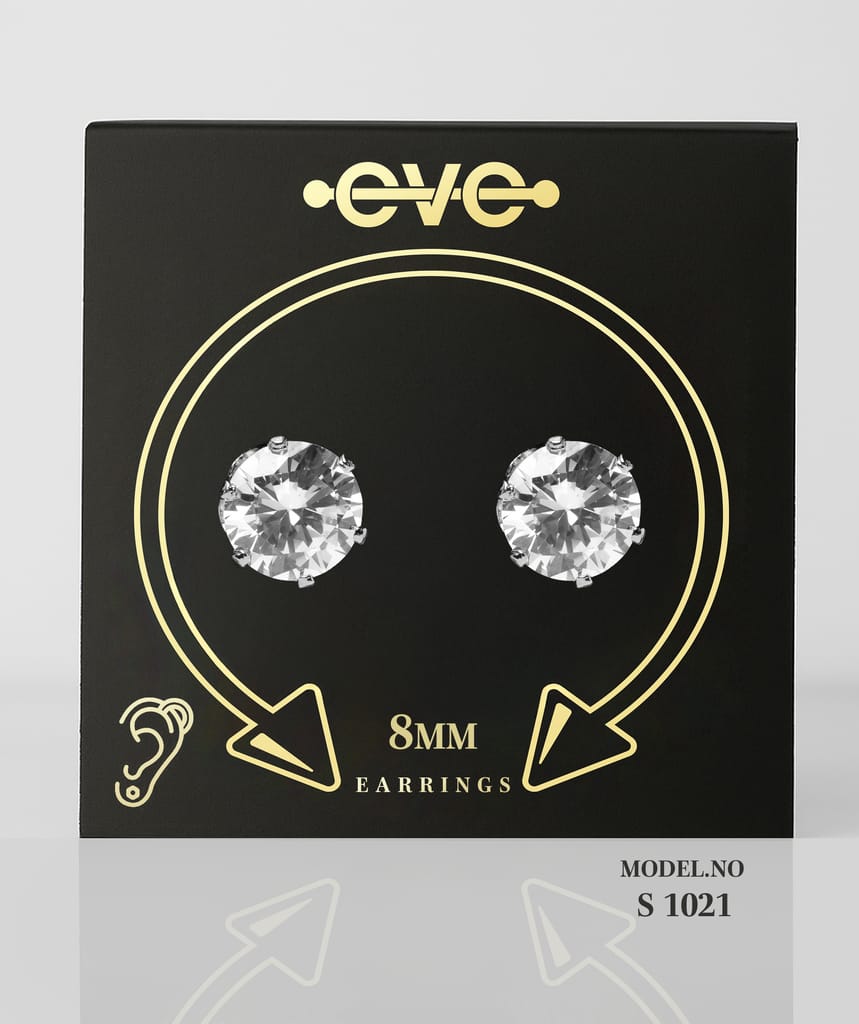 EVE Earrings Silver - S 1021 Ear Ring