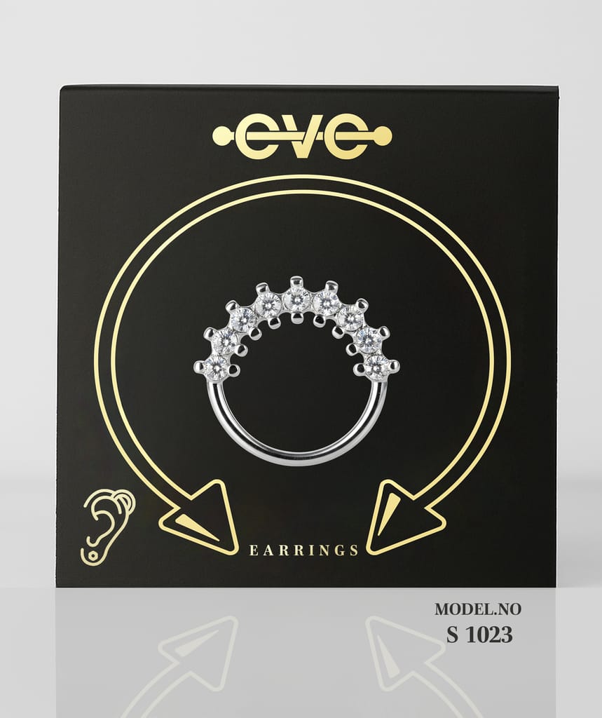EVE Earrings Silver - S 1023 Ear Ring