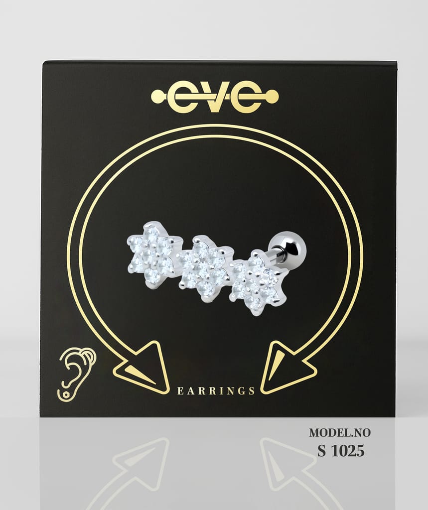 EVE Earrings Silver - S 1025 Ear Ring