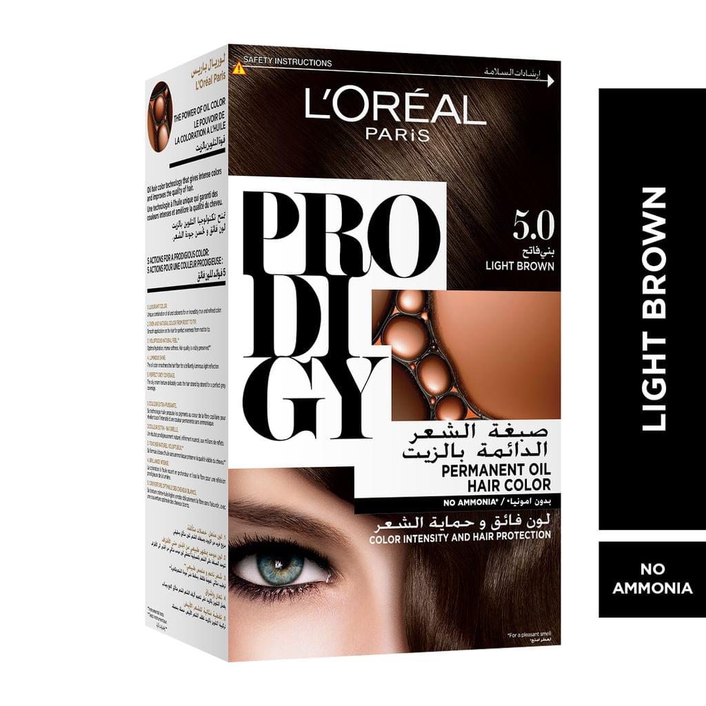 Prodigy Hair Color 5.0 Light Brown