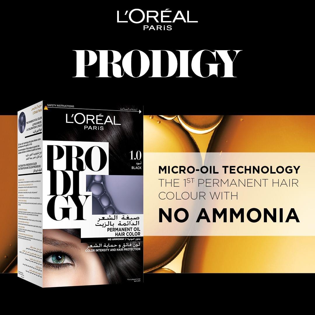 Prodigy Hair Color 1.0 Obsidian Black