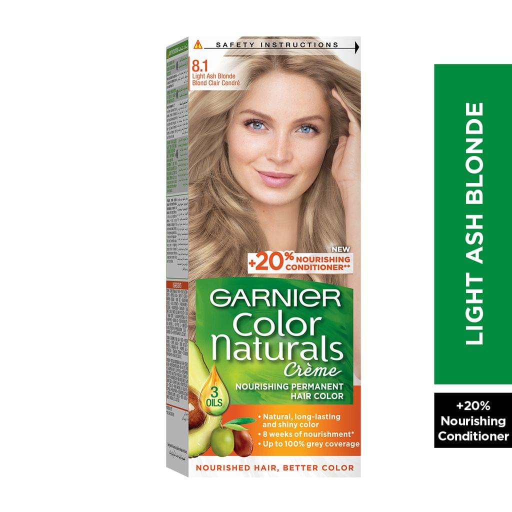 Hair Color Naturals 8.1 Light Blonde