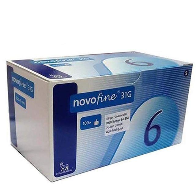 NovoFine 31 Gauge 1/4 (6mm) Disposable Pen Needle - Shop at H-E-B