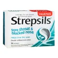 Menthol Sore Throat And Blocked Nose 36 Tab