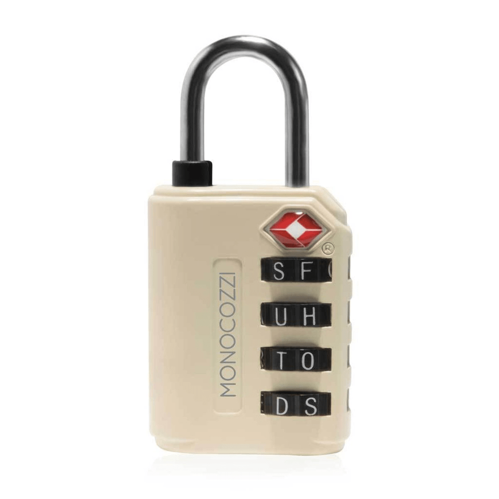 Bon Voyage Portable Retractable Lock (4-Digits) Khaki