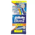 Blue II Plus Ultra Grip Razor 10 Razors