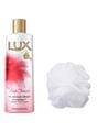 Soft Rose Body Wash With Loofah 250Ml