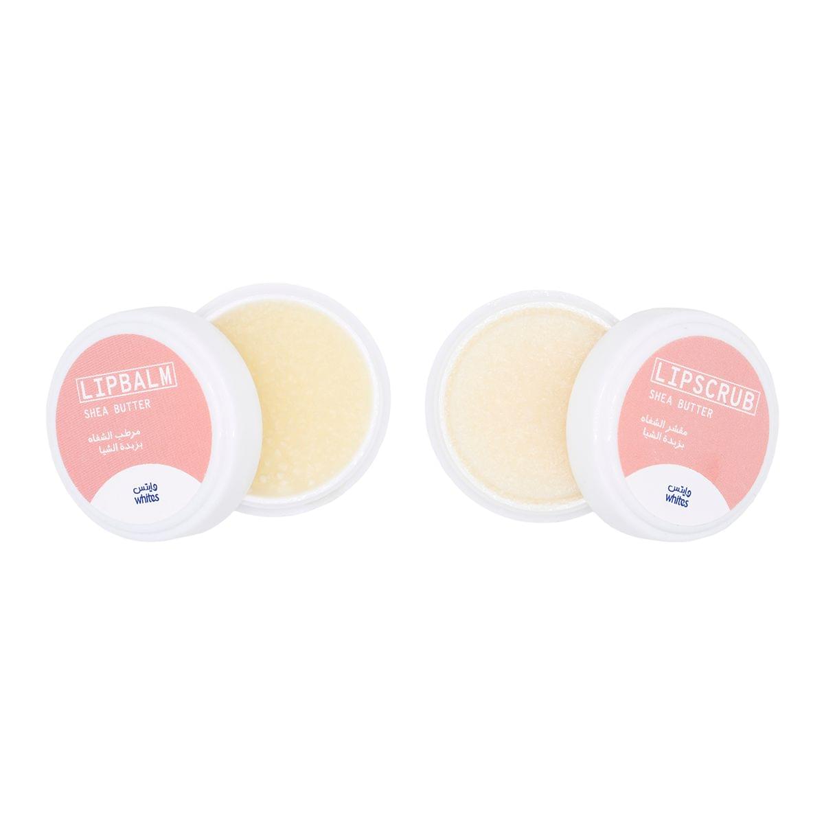 Lip Balm/Scrub Shea Butter 2X10Ml