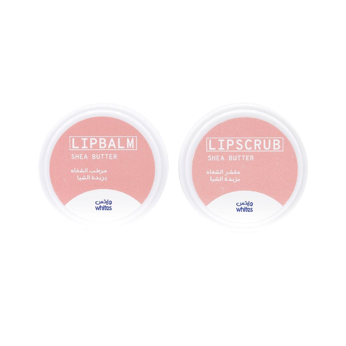 Lip Balm/Scrub Shea Butter 2X10Ml