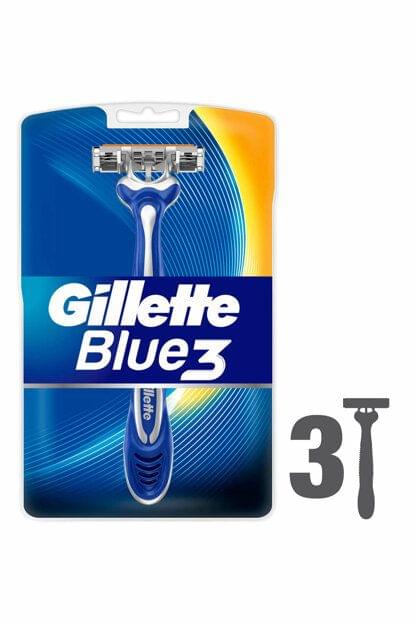 Blue 3 Razor Pack Of 3