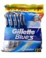 Blue 3 Razor Pack Of 12